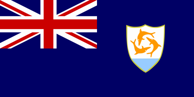 Flaga, Anguilla