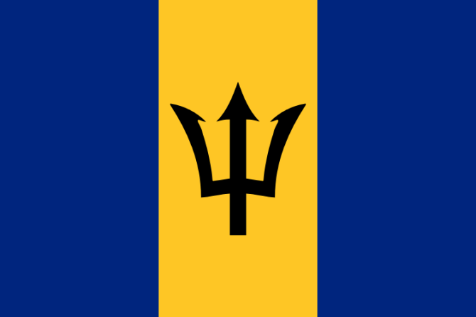 Flaga, Barbados