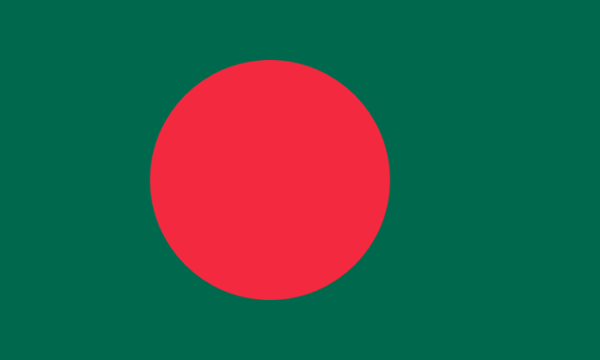 Flaga, Bangladesz