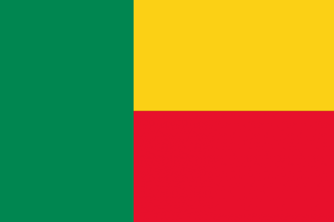 Flaga, Benin