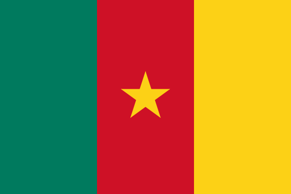 Flaga, Kamerun