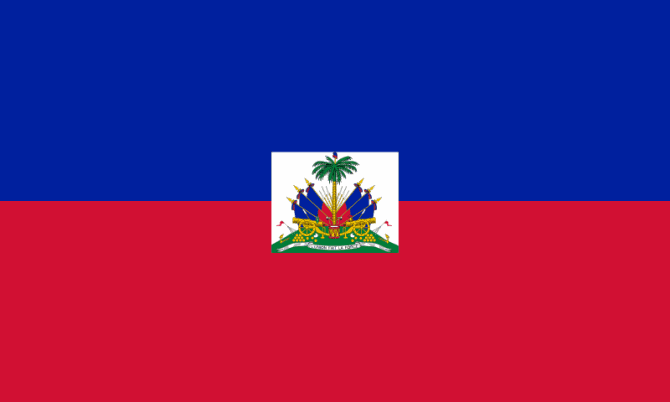 Flaga, Haiti