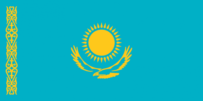 Flaga, Kazachstan