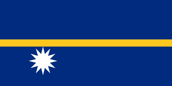 Flaga, Nauru