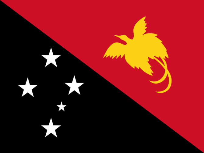 Flaga, Papua-Nowa Gwinea