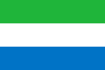 Flaga, Sierra Leone