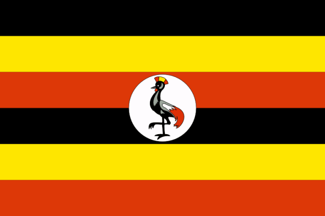 Flaga, Uganda