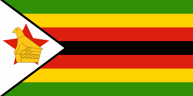 Flaga, Zimbabwe