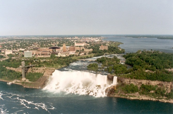 Wodospad Niagara, wodospad amerykański