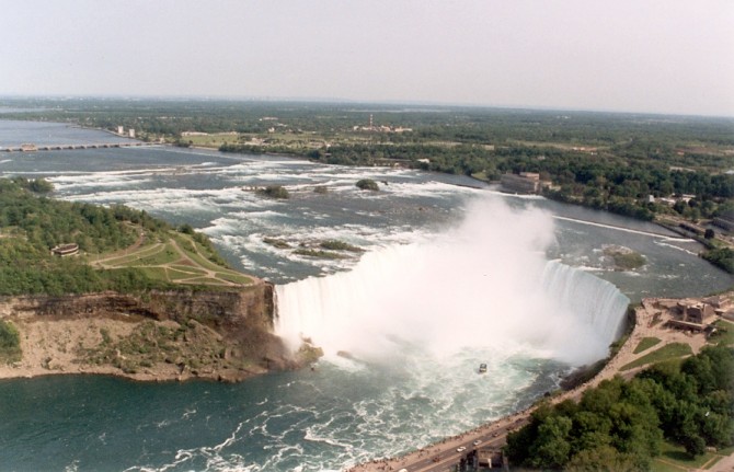 Wodospad Niagara, wodospad kanadyjski