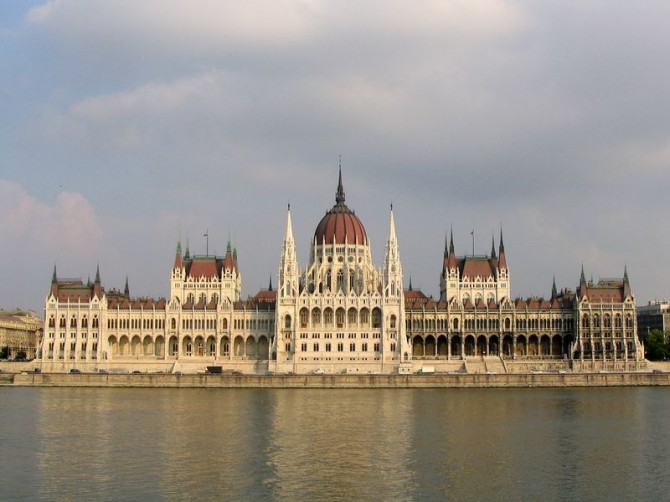 Budynek parlament węgierskiego