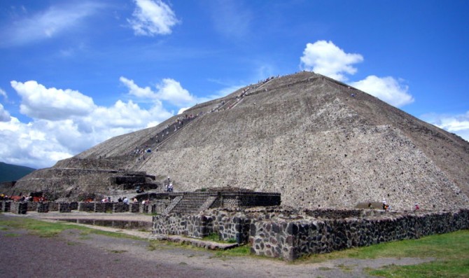 Piramida Słońca, Teotihuacan, Meksyk